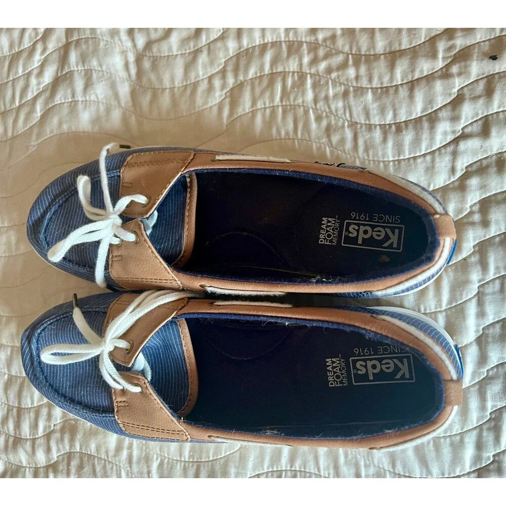 Keds Boat Shoes Memory Foam Sneakers Size 11